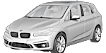 BMW F45 C2891 Fault Code